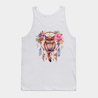 Native American Owl Tank Top